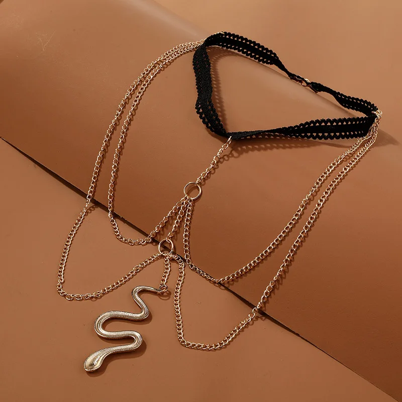 Multilayer Snake Leg Chain
