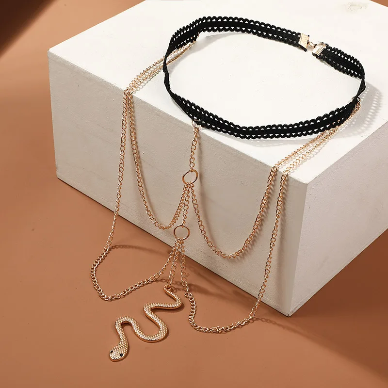 Multilayer Snake Leg Chain
