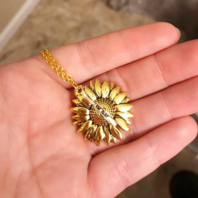 Sunflower Necklace