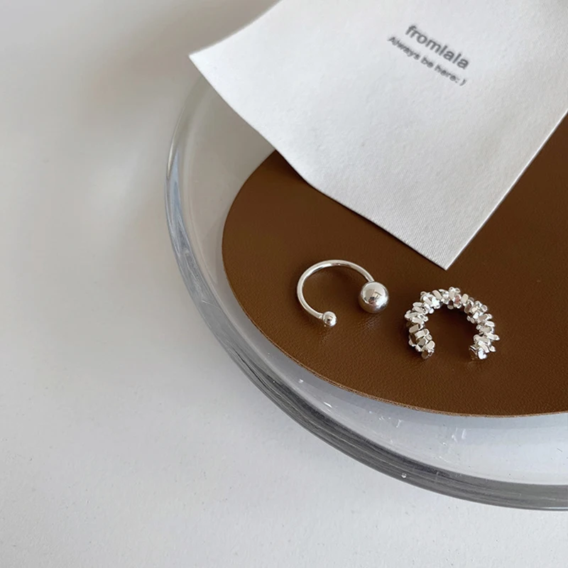 Irregular Ear Bone Clip Earrings Set