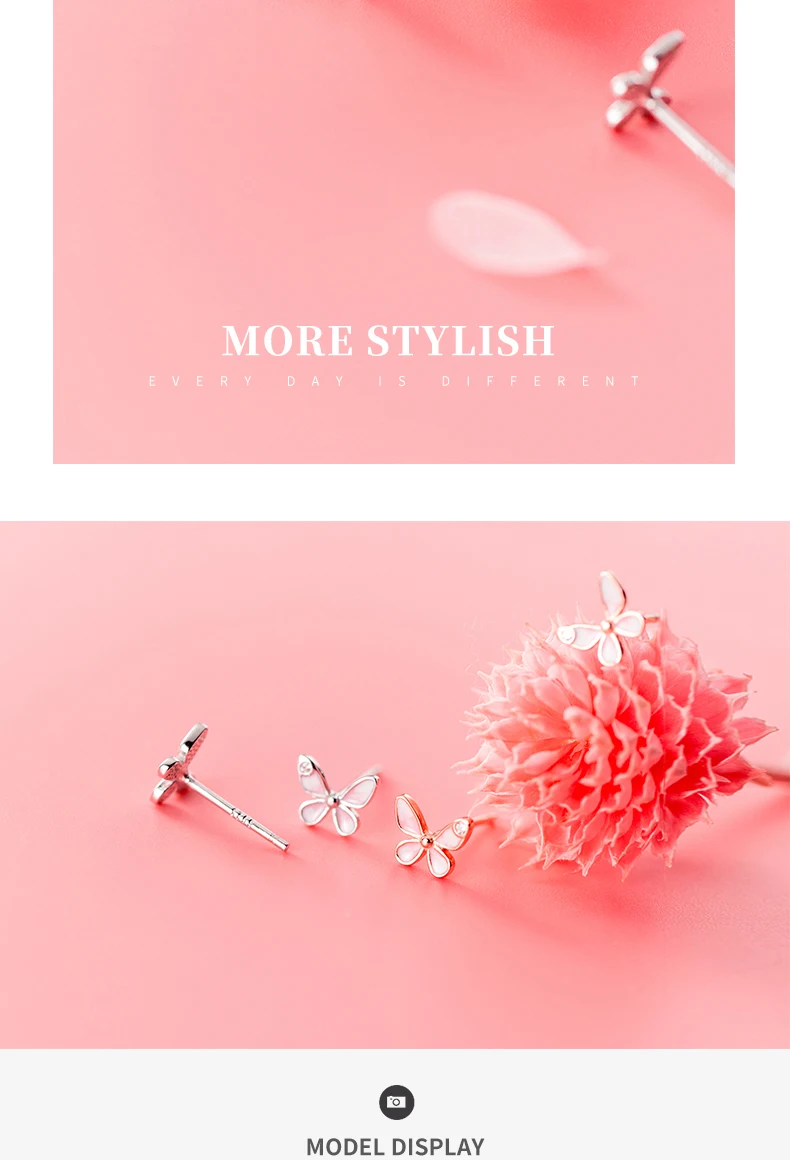 Princess Butterflies Stud Earring
