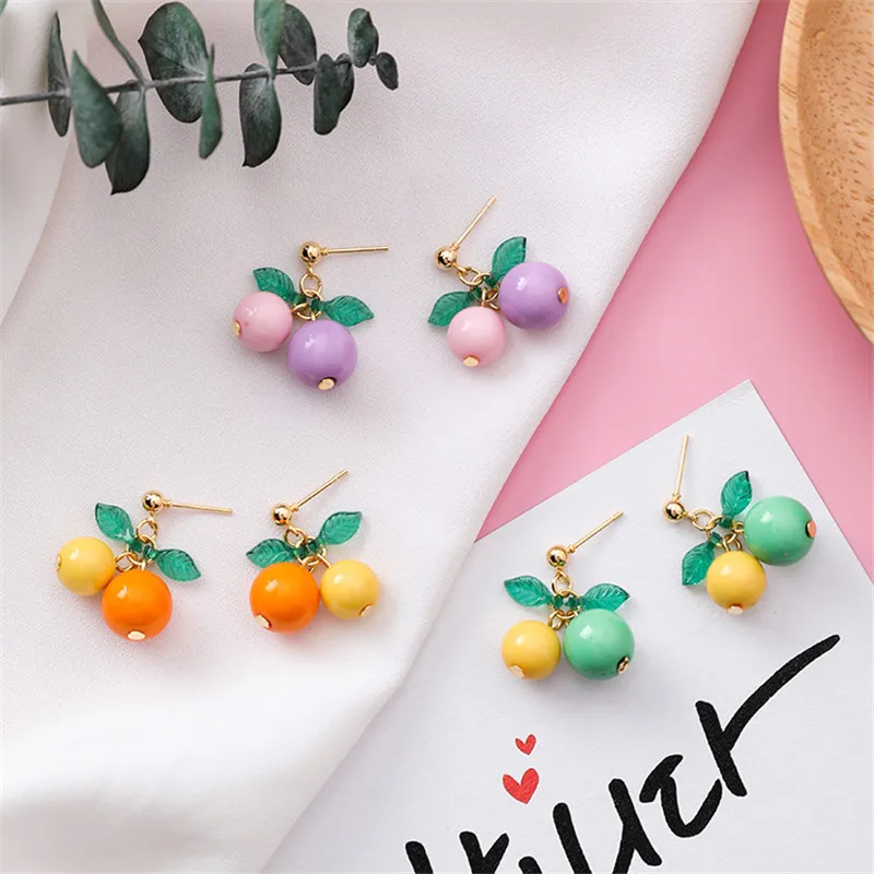 Cherry Drop Earrings