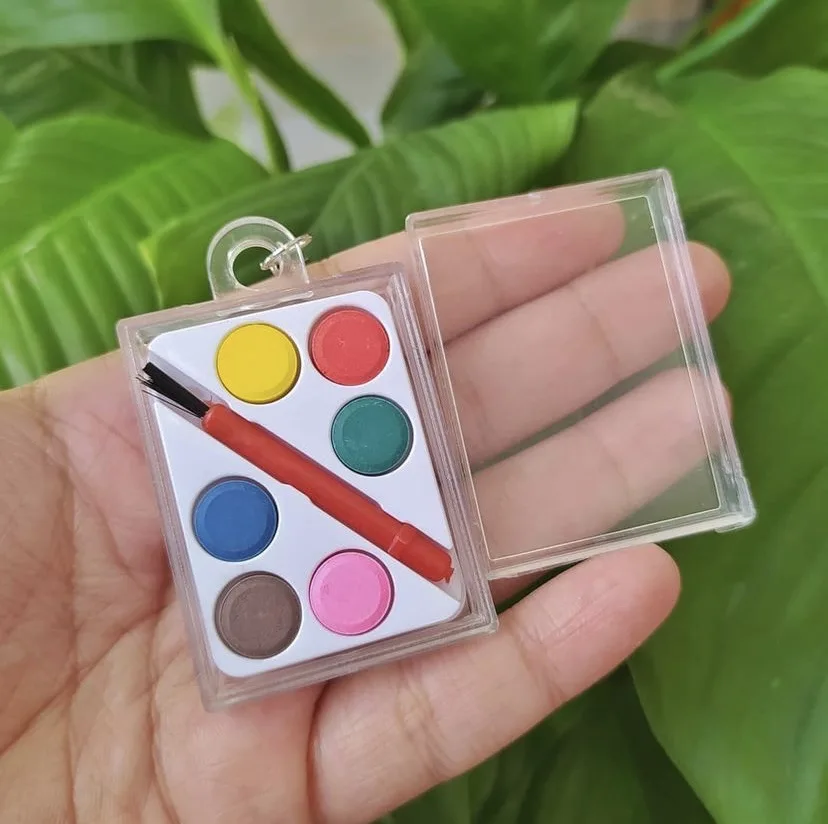 Mini Paint Palette Earrings