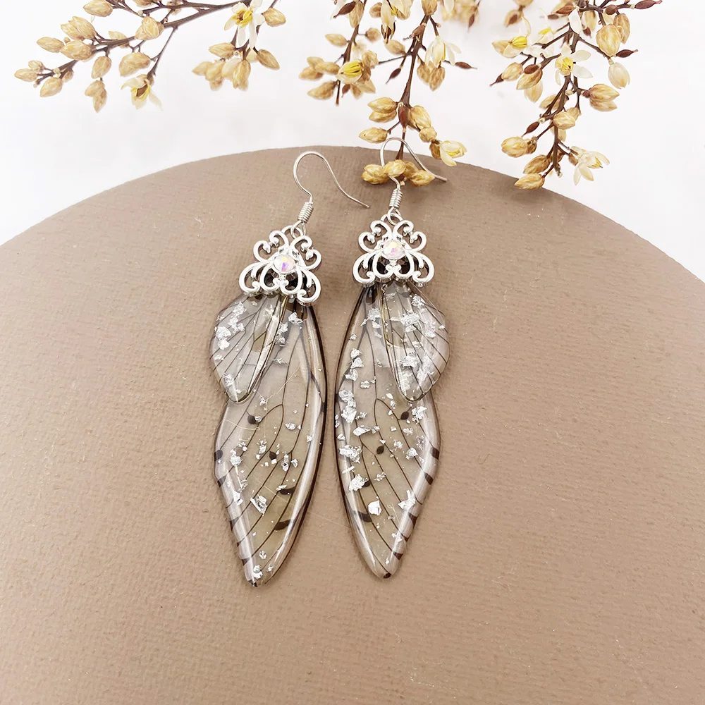 Butterfly Wing Drop Dangle Earrings Collection