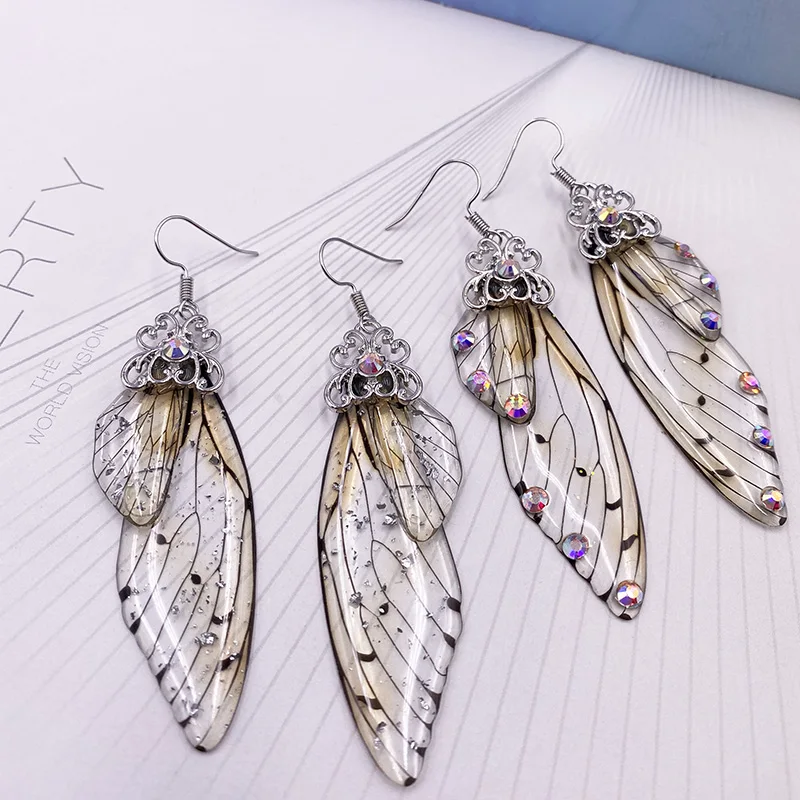 Butterfly Wing Drop Dangle Earrings Collection