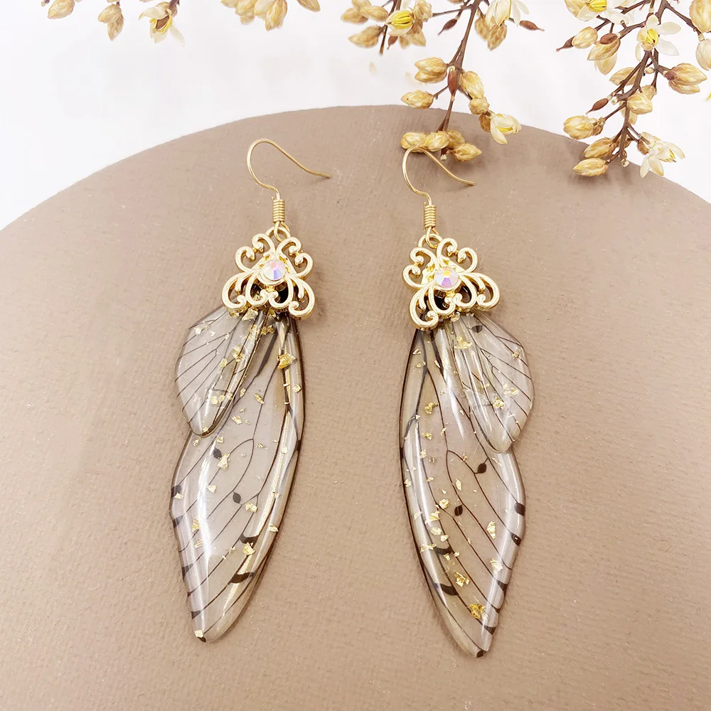 Butterfly Wing Drop Dangle Earrings Collection