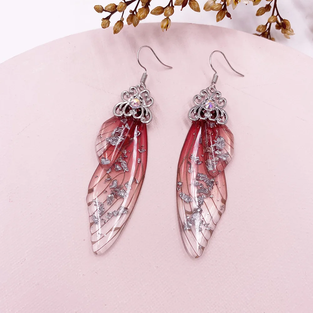 Butterfly Wing Drop Dangle Earrings Collection