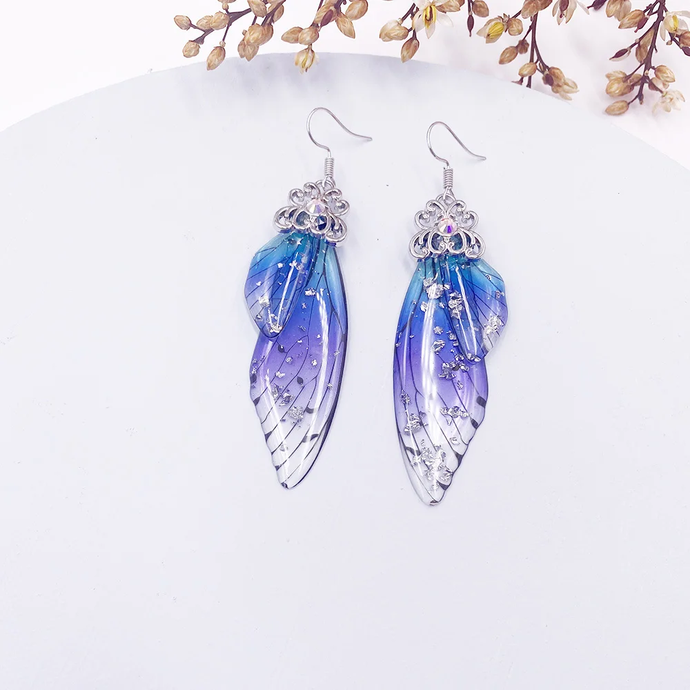 Butterfly Wing Drop Dangle Earrings Collection