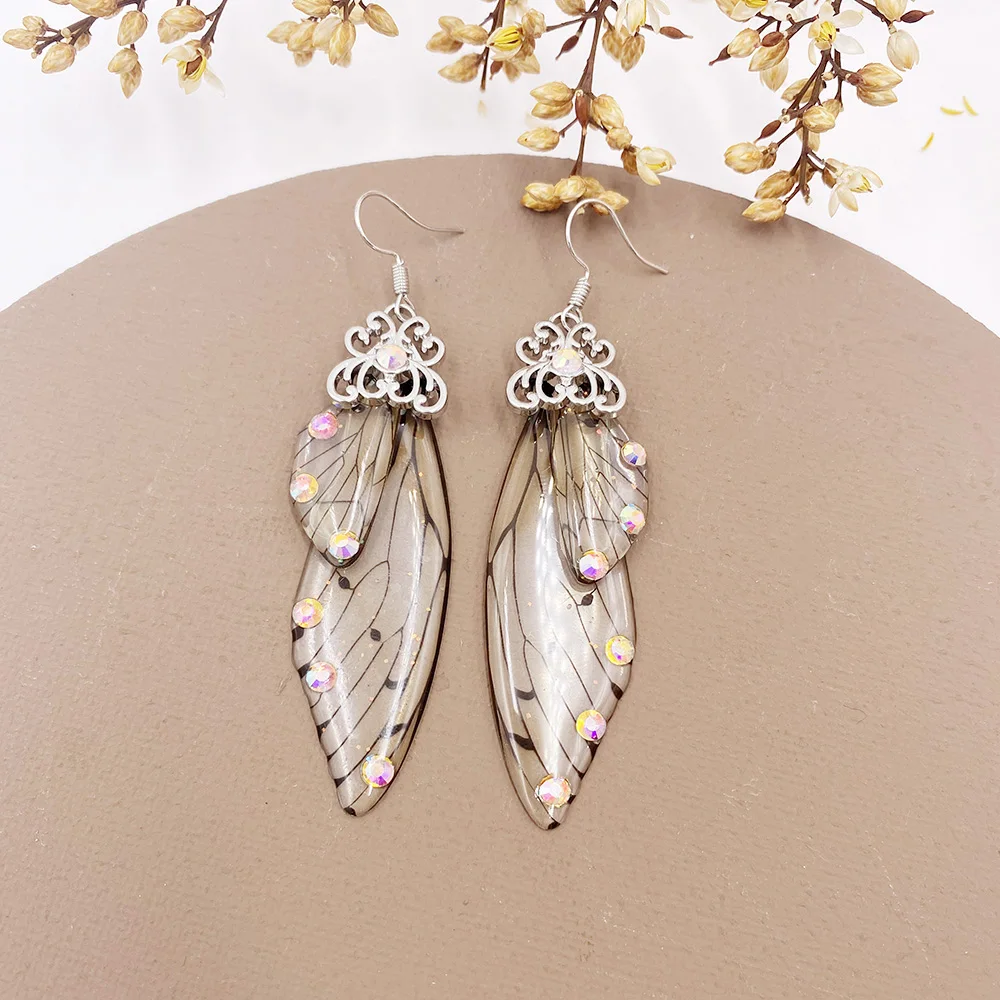 Butterfly Wing Drop Dangle Earrings Collection