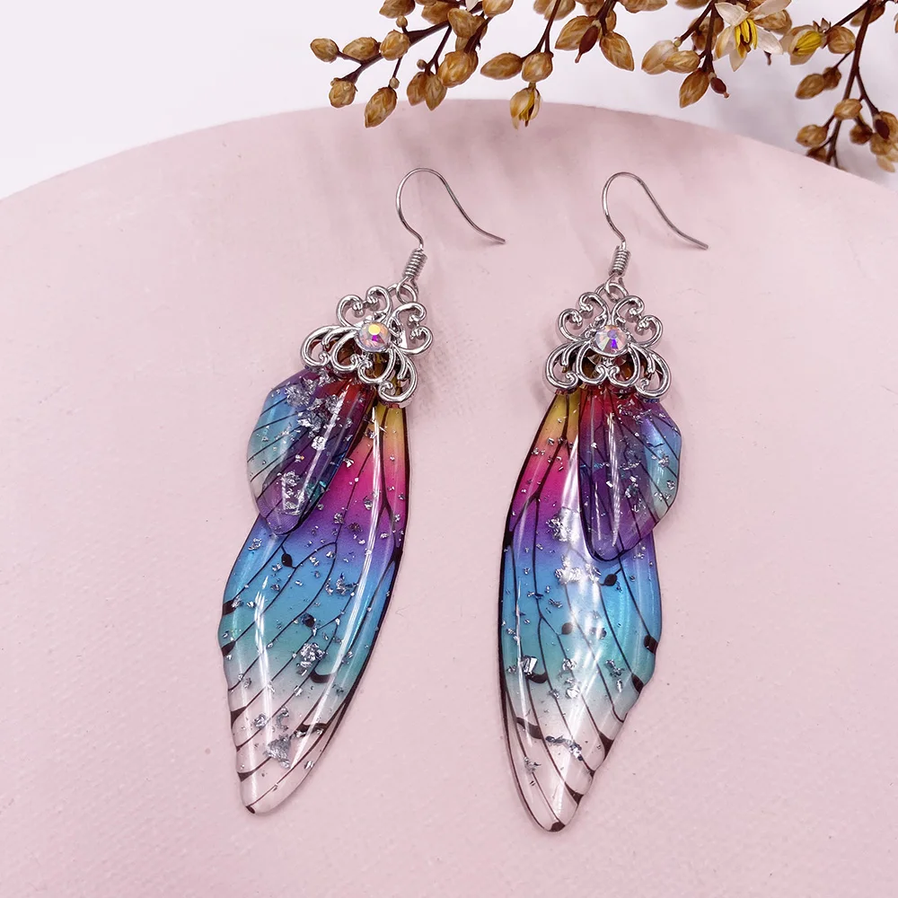Butterfly Wing Drop Dangle Earrings Collection