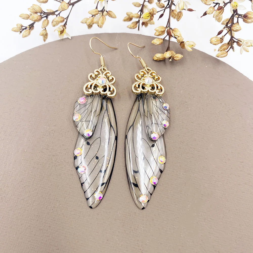 Butterfly Wing Drop Dangle Earrings Collection