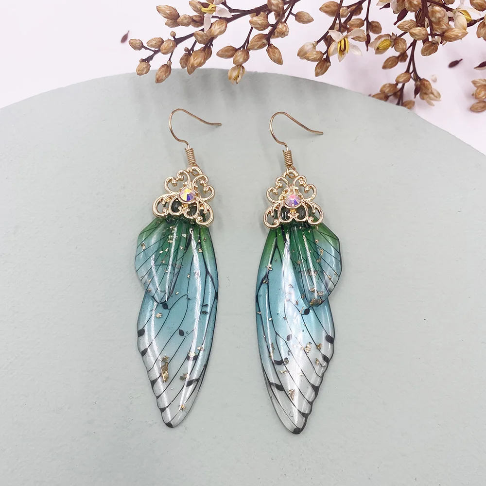 Butterfly Wing Drop Dangle Earrings Collection