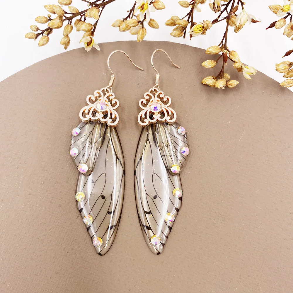 Butterfly Wing Drop Dangle Earrings Collection