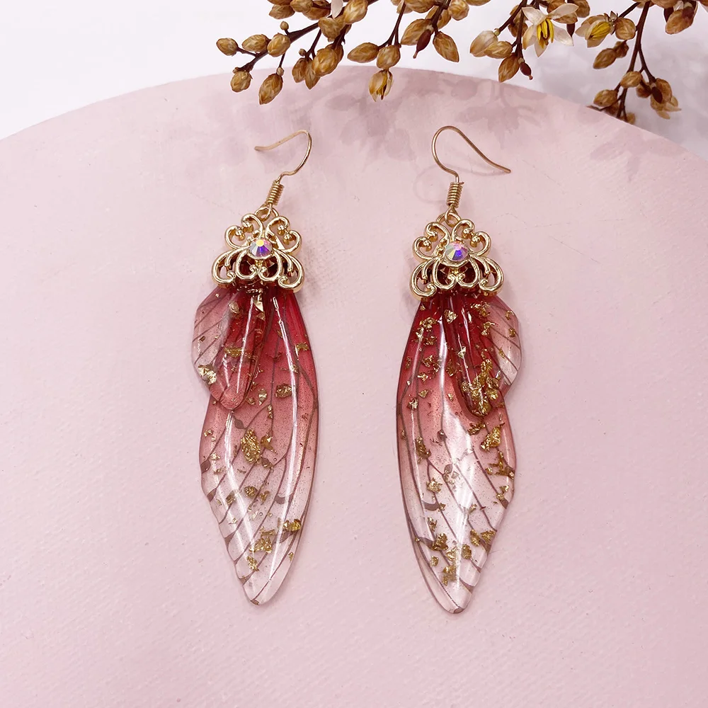 Butterfly Wing Drop Dangle Earrings Collection