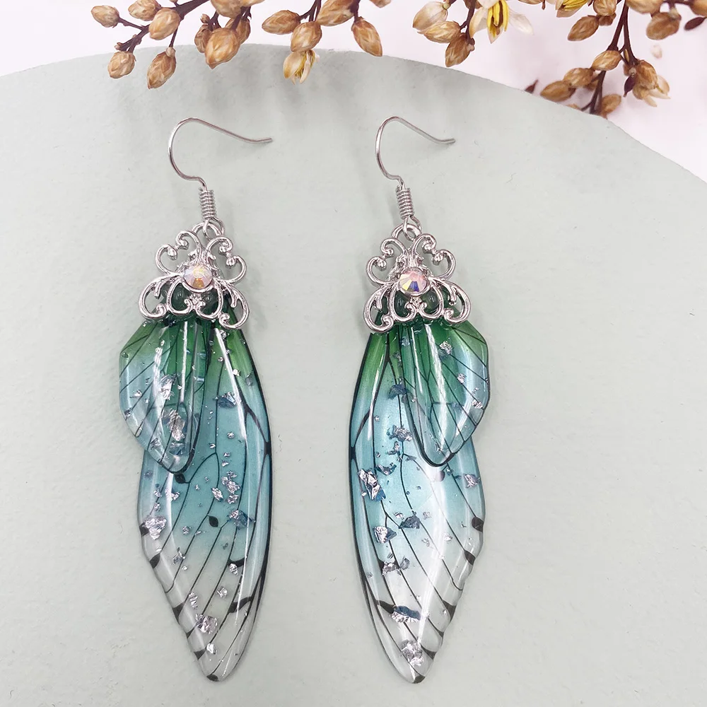 Butterfly Wing Drop Dangle Earrings Collection