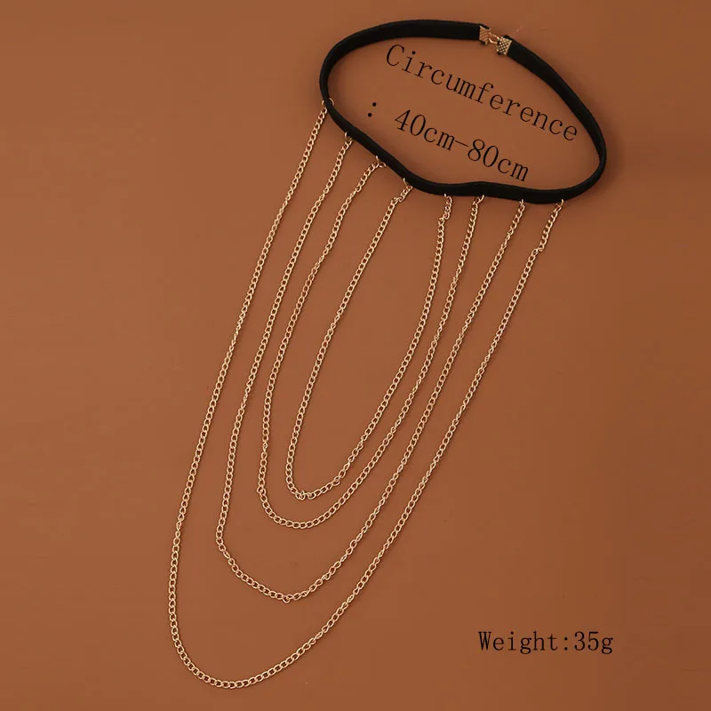 Simple Boho Multilayer Leg Chain