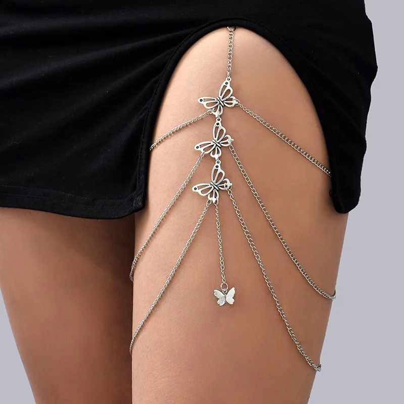 Simple Boho Multilayer Leg Chain
