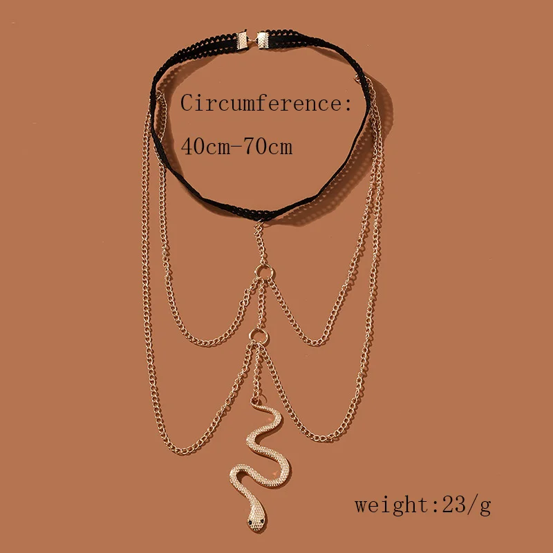 Simple Boho Multilayer Leg Chain