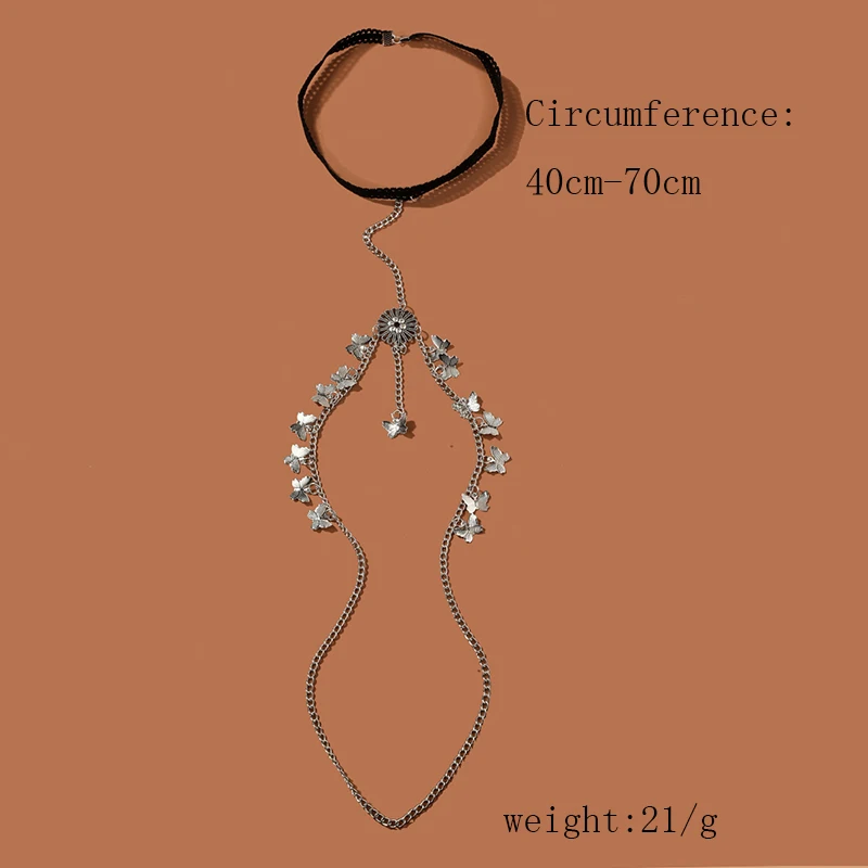 Simple Boho Multilayer Leg Chain