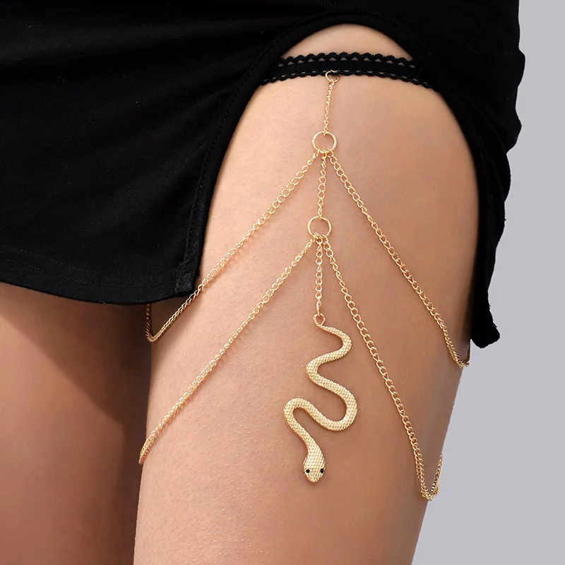 Simple Boho Multilayer Leg Chain