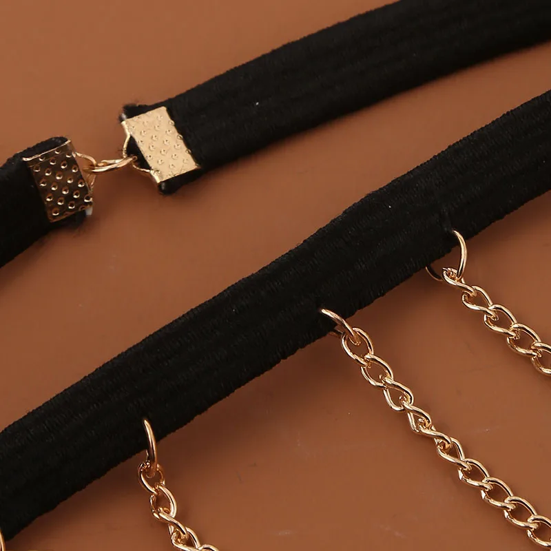 Simple Boho Multilayer Leg Chain