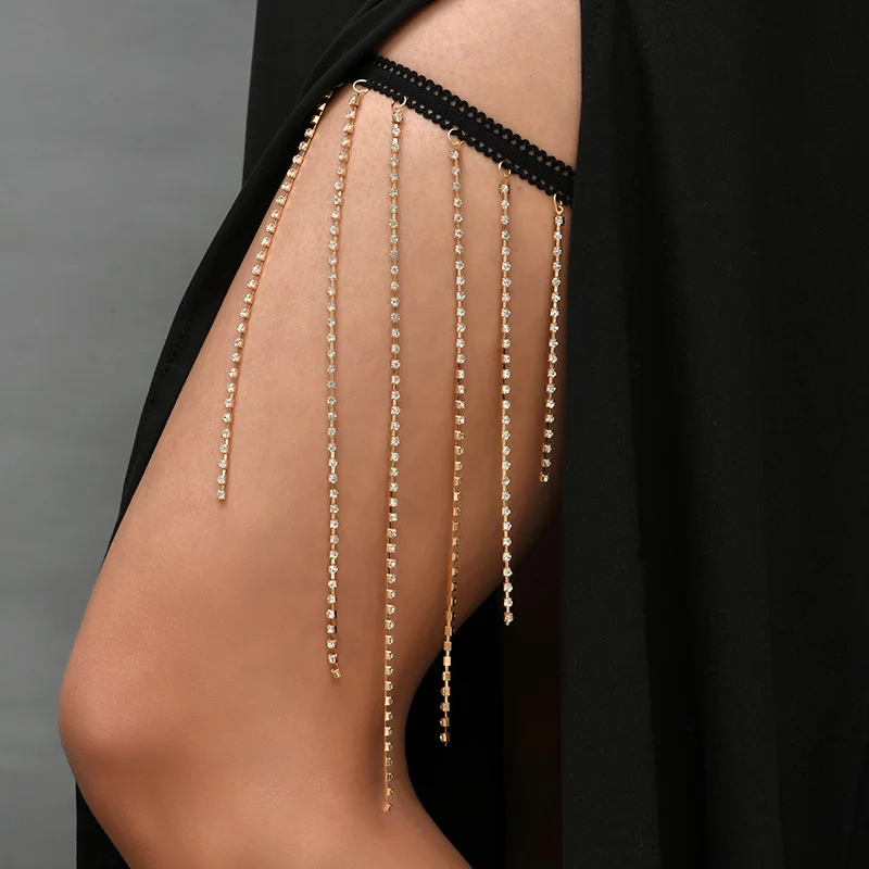 Simple Boho Multilayer Leg Chain