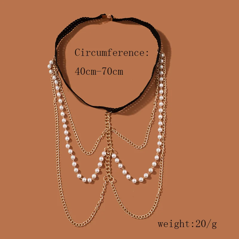 Simple Boho Multilayer Leg Chain