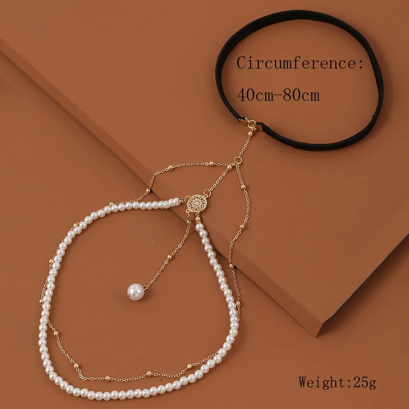 Simple Boho Multilayer Leg Chain