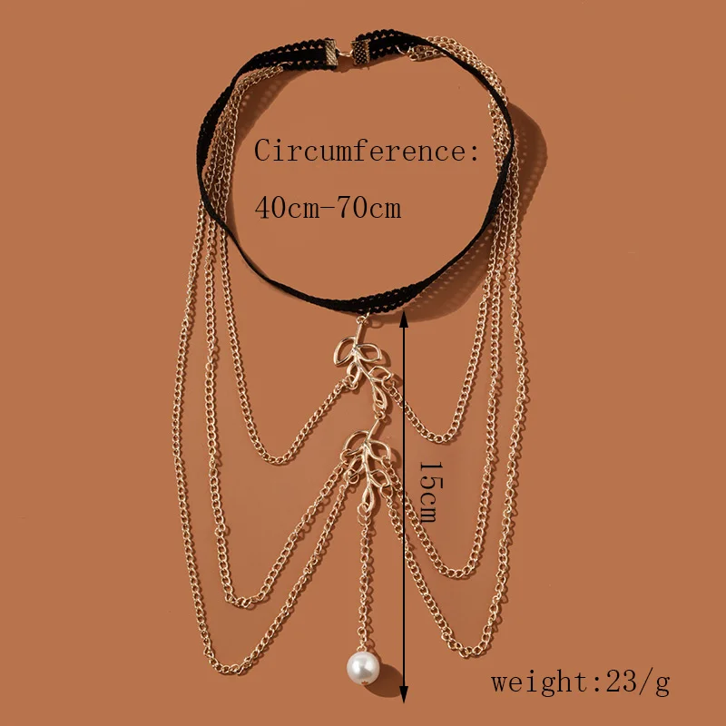 Simple Boho Multilayer Leg Chain