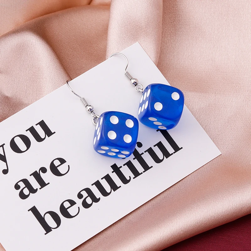 Dice Drop Earrings