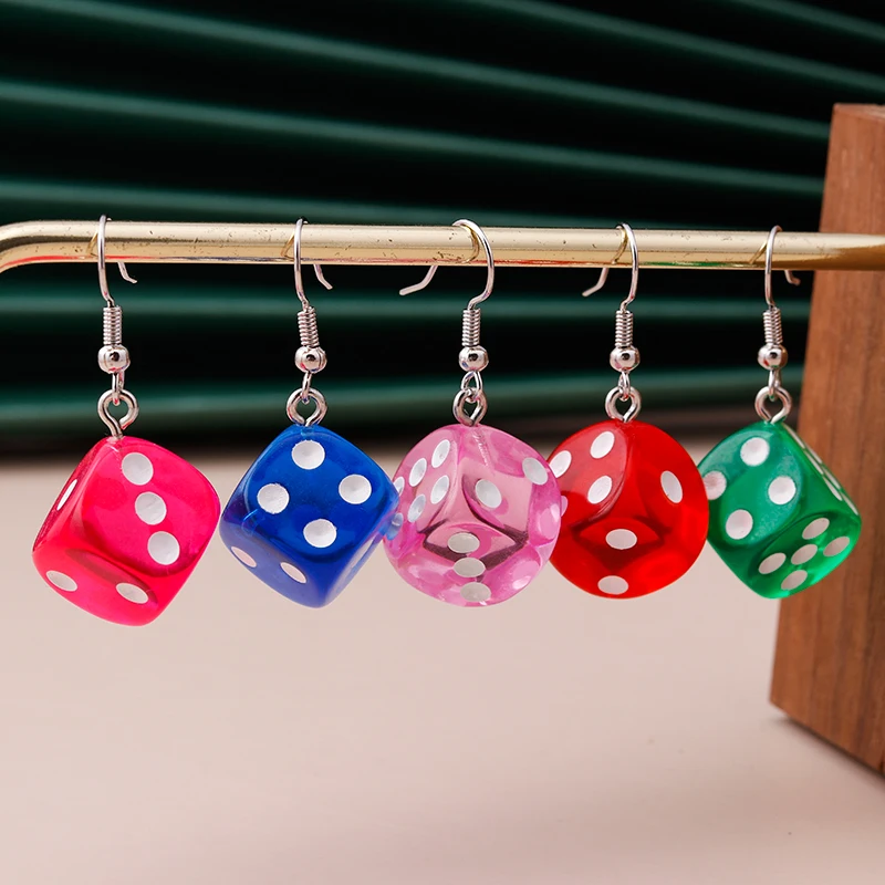 Dice Drop Earrings