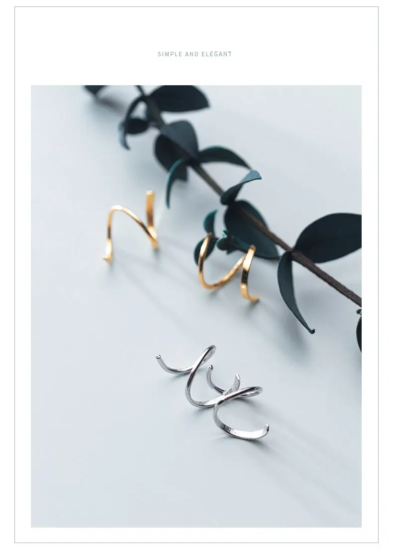 Sweet Helix Ear Climber Earrings