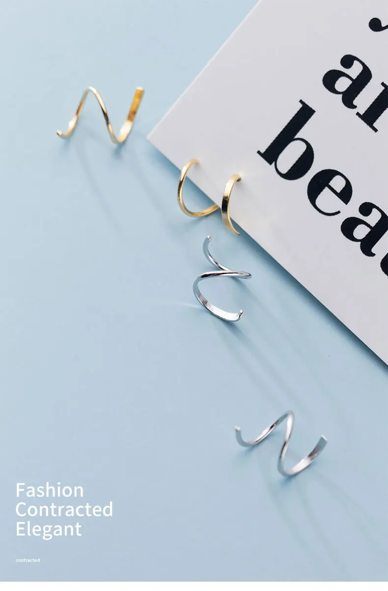 Sweet Helix Ear Climber Earrings