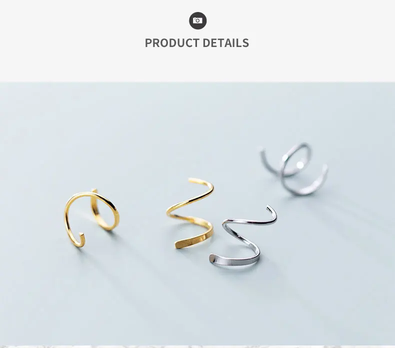 Sweet Helix Ear Climber Earrings