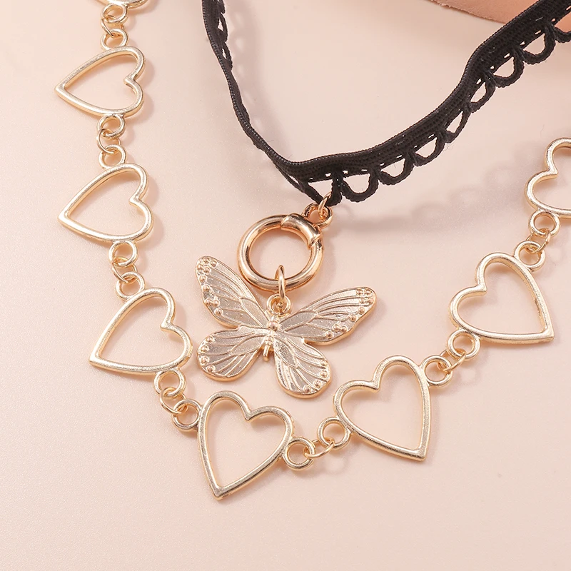 Love Butterfly Leg Chain