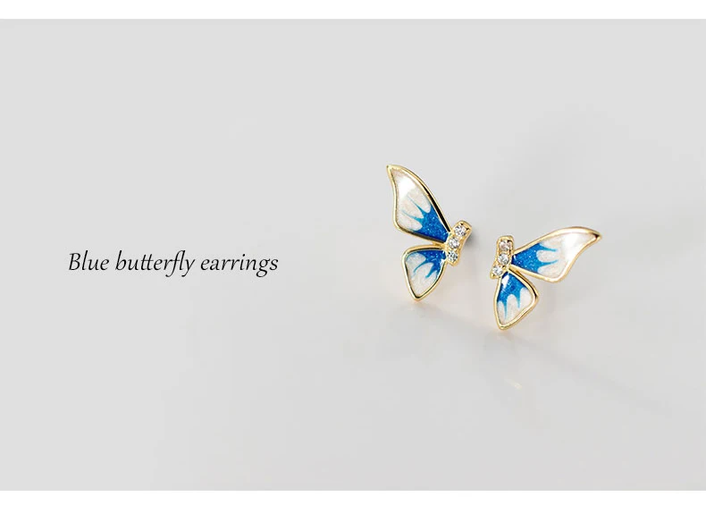 Goldva Butterfly Stud Earring