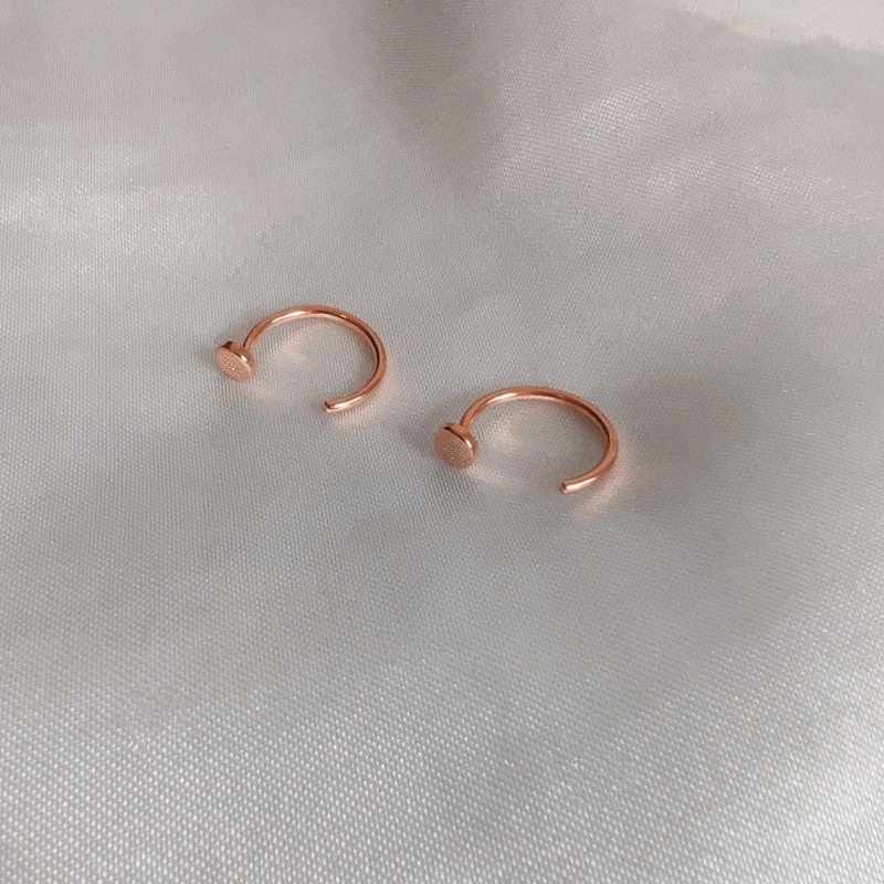 Tiny Huggie Hoop Earrings