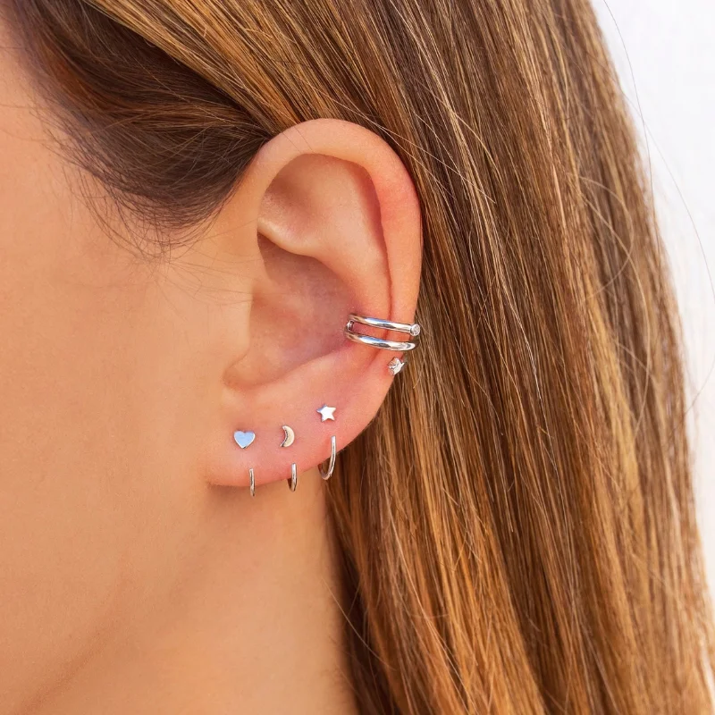 Tiny Huggie Hoop Earrings