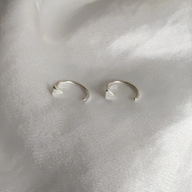 Tiny Huggie Hoop Earrings