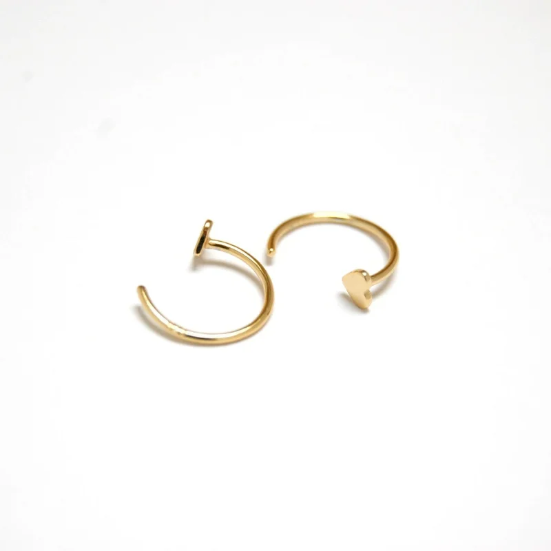 Tiny Huggie Hoop Earrings