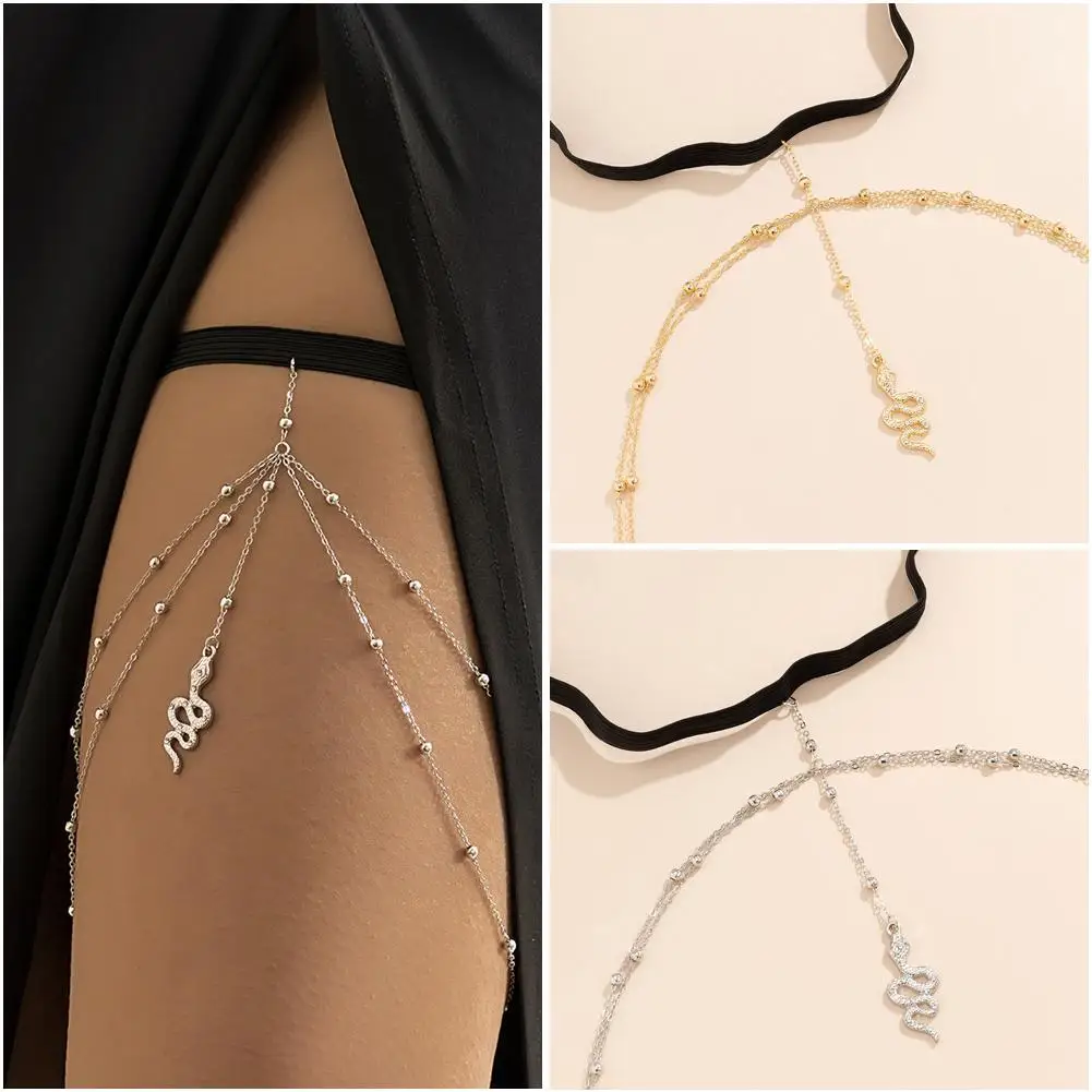 Double Chain Snake Leg Chain