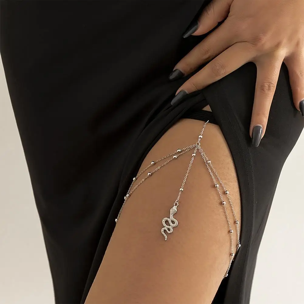 Double Chain Snake Leg Chain