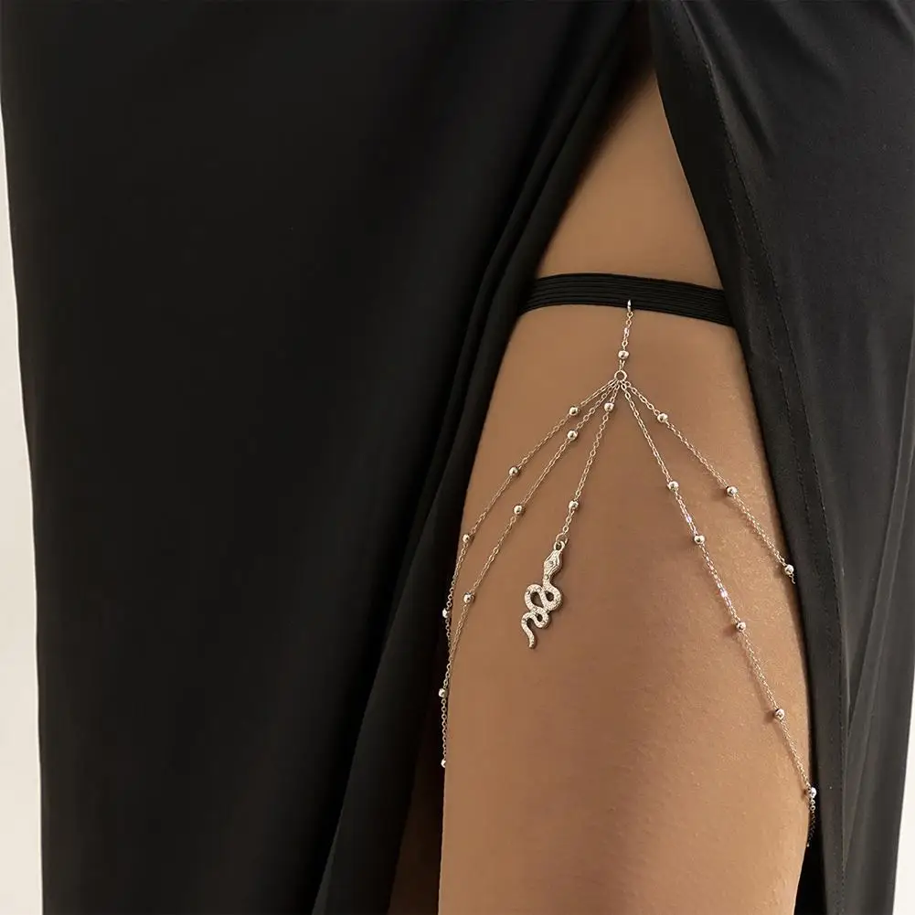 Double Chain Snake Leg Chain