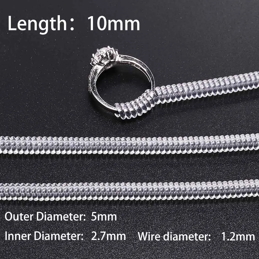 4/8/12pcs/Lot Invisible Ring Sizer Adjuster