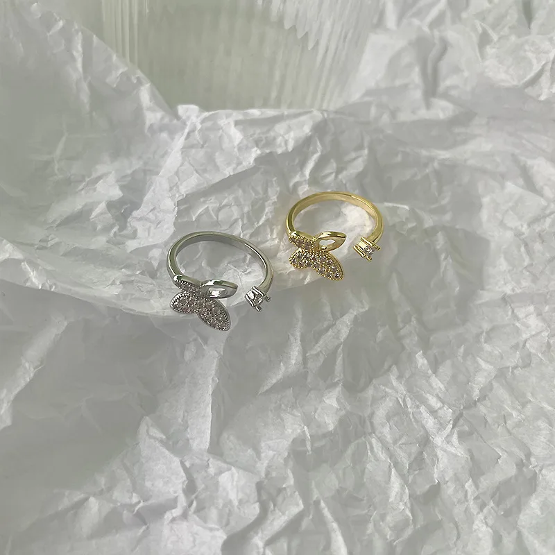 Dainty Butterfly Ring
