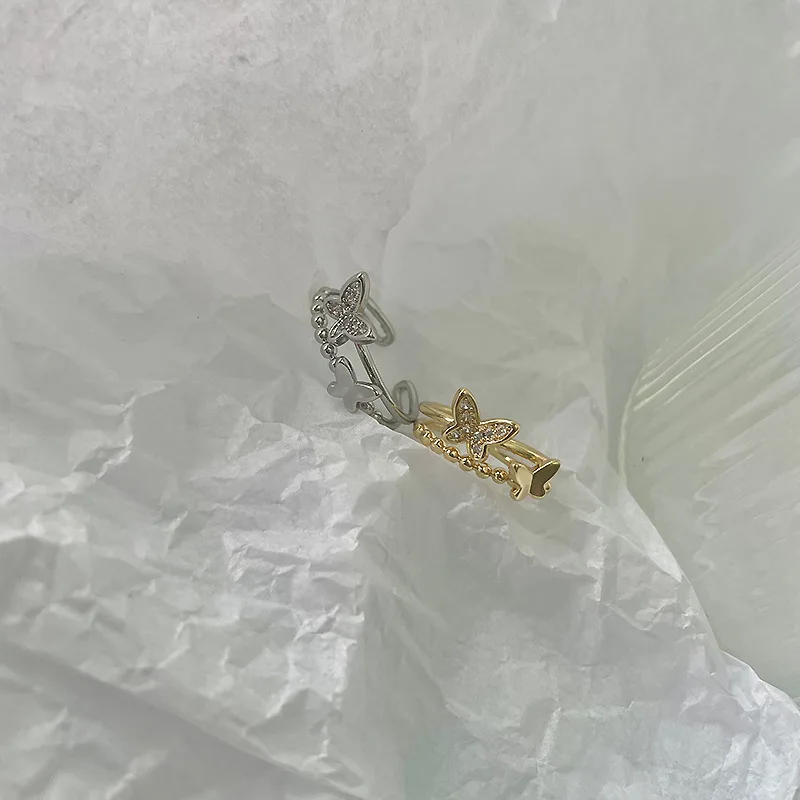 Dainty Butterfly Ring