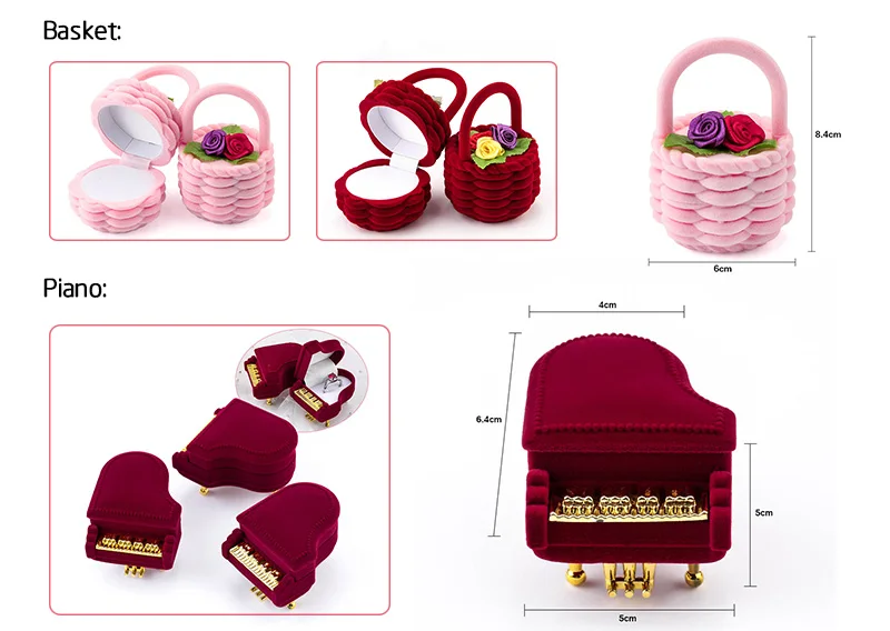 Velvet Jewelry Box Collection