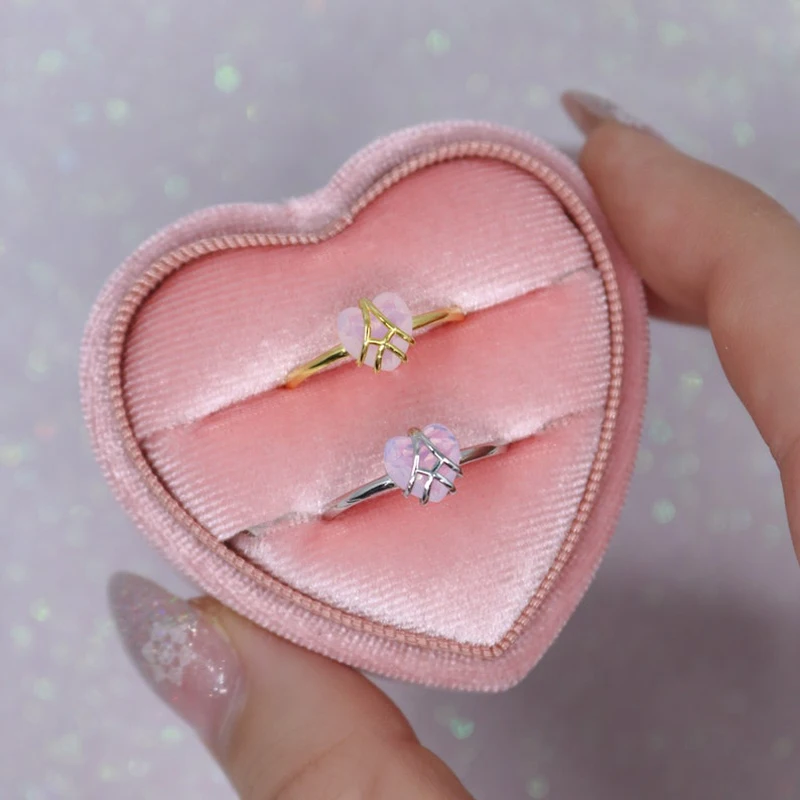 Diamond Castle Heart Ring
