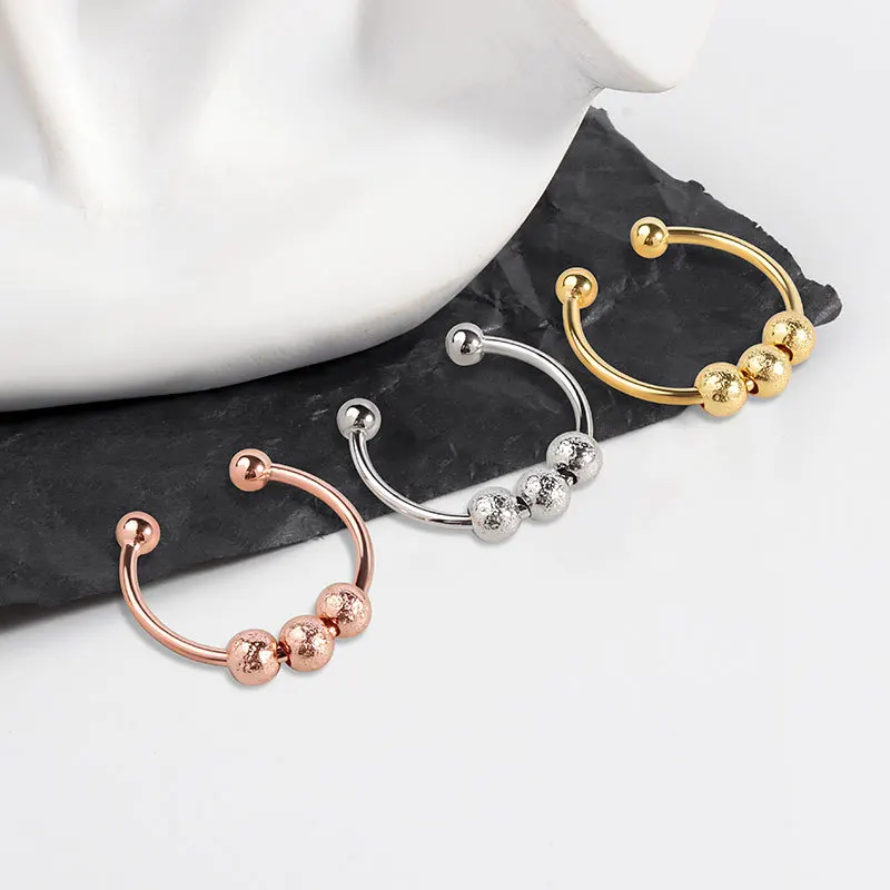 Anti Stress Beads Ring