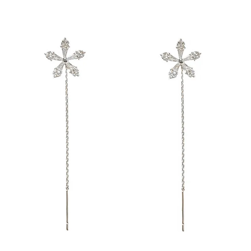 Dainty Flower Ear Threader